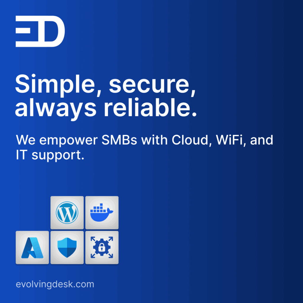 IT Support by EvolvingDesk for SMB's