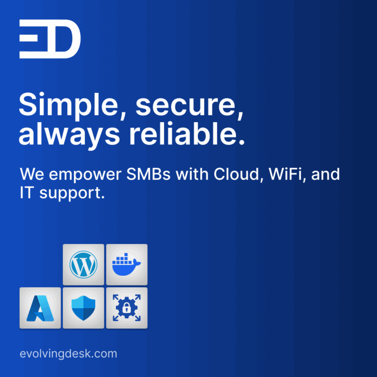 EvolvingDesk: Your IT Partner for SMB's