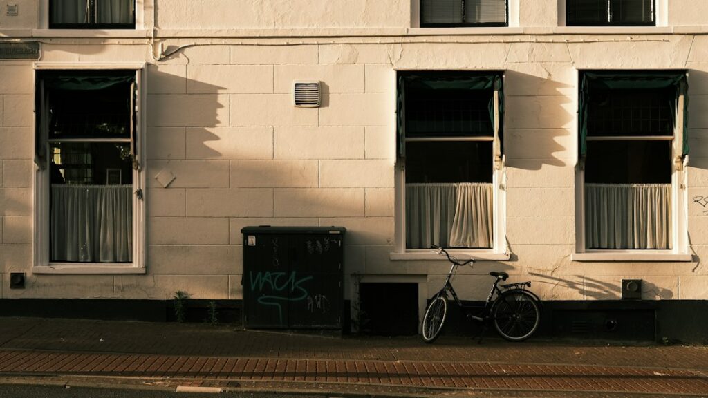 IT support Haarlem: a building in Haarlem city centre at sunset